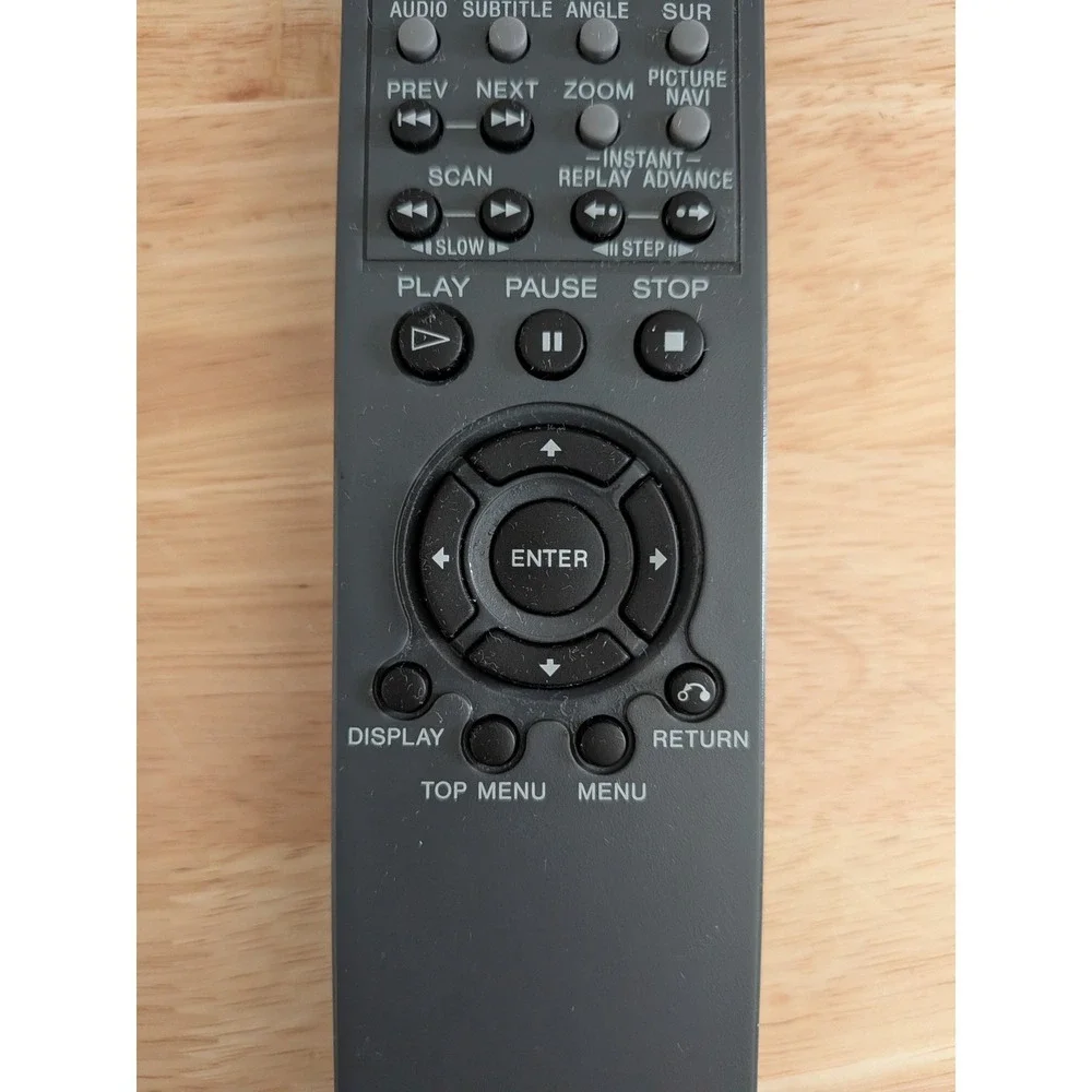 Sony RMT-D165A DVD Player Remote Control OEM Replacement Gray
